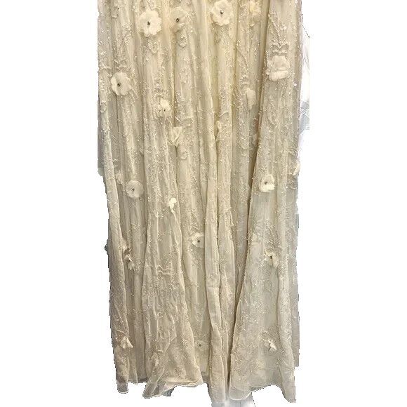 NWT MAC DUGGAL Embroidered Beaded/Rhinestone 3D Flower 70274 Gown Dress‎ Size 10 - Picture 5 of 7